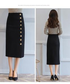 スカート | タイト秋冬 ツイード膝下丈秋冬春オフィス フォーマル エレガント 大人 タイト ヒップアップ 30代