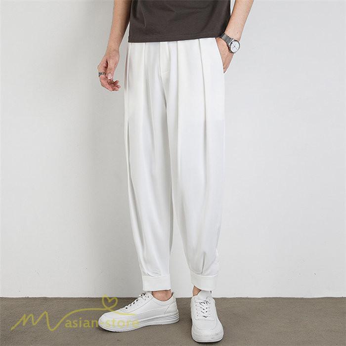 チノパン | テーパードパンツ メンズ 無地 ロング丈 夏新作 サマーパンツ 上品 ウエストゴム テーパード 春 夏 カジュアルパンツシンプル 上品 おしゃれ 秋 メンズスタイル