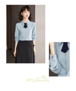 シャツ・ブラウス | ブラウス シャツ レディース 40代 上品 きれいめ 通勤 OL ビジネス ゆったり 2022新作 飾り 高級感 上品 フェミニン エレガント フォーマル