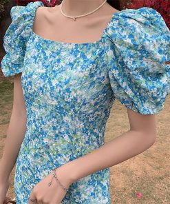 マキシ | ワンピース レディース 花柄ワンピース キレイめ 夏 半袖 ワンピ 花柄 ロング丈ワンピ オシャレ 着痩せ 通勤 エレガント スリット カジュアル 20代30代40代 上品