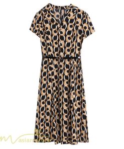 ミディアム | ワンピース レディース 着痩せ 半袖 膝丈 ミディアムワンピース ファッション ミディアムワンピース 夏 Vネック サマーワンピース 上品 日常感 大きいサイズ