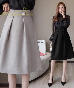スカート | レディース 春夏 ペンシルハイウエスト オフィス 膝下丈 韓国 結婚式 パーティー フォーマル ビジネス 通勤 着痩せ きれいめ カジュアル OL