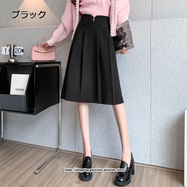 スカート | 膝丈 ひざ丈 秋冬新作 ミモレ丈 Aライン キレイめ 着痩せ 2022新作 通勤 通学 20代 30代 50代 秋服A 大人フェミニン 40代 ナチュラル