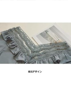 シャツ・ブラウス | 夏ブラウス 五分袖 フレアスリーブ ベージュ 可愛い 30代40代 レディースシャツ 夏服