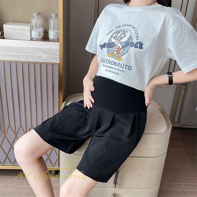 パンツ レギンス | マタニティ ショートパンツ 夏 サマーパンツ ハーフパンツ 通学 カジュアル パンツ マタニティパンツ おしゃれ ゆったり 妊婦服 上品 産後 ワイドパンツ 産前