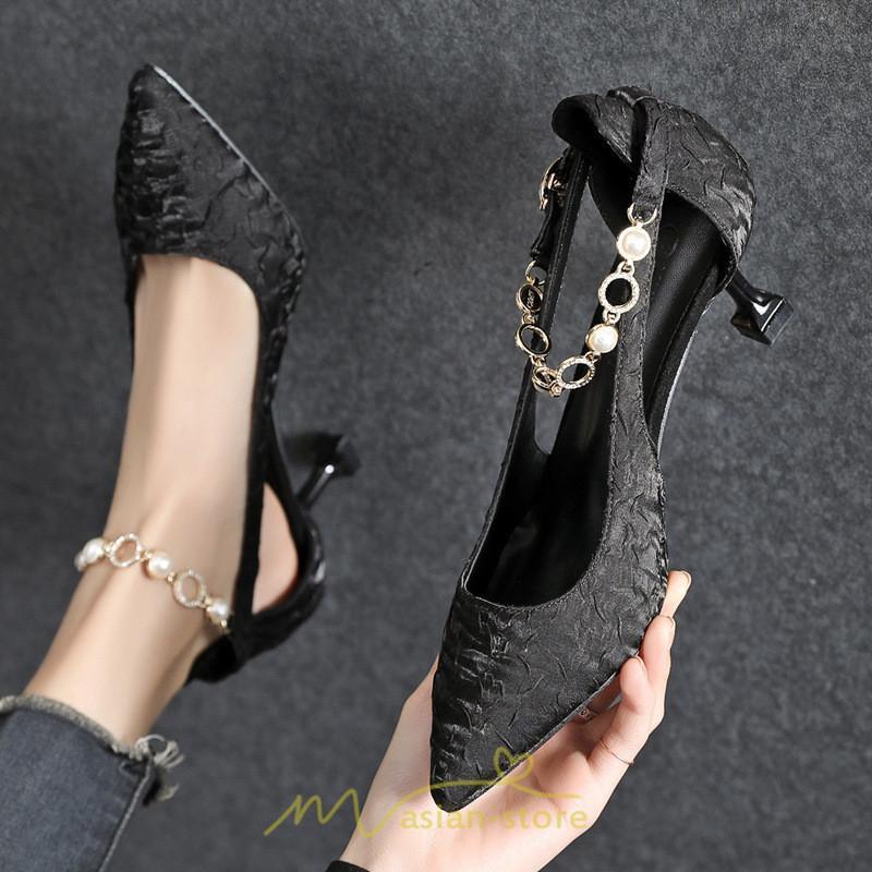 パンプス | 痛くない 歩きやすい 走れる 楽 ポインテッドトゥ 美脚 ハイヒール 夏 脚長 仕事 オフィス 通勤 パーティー 二次会 結婚式 黒 ベージュ 入学式