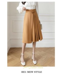 スカート | レディース ロング フレア 黒 Aライン 秋冬 ミモレ ハイウエスト 体型カバー キレイめ オシャレ フェミニン 着痩せ 通勤 お出かけ 可愛い 通学