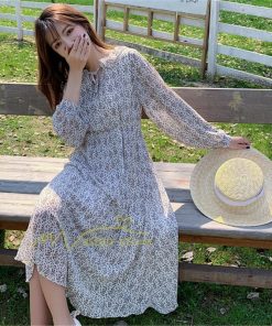 マキシ | ワンピース レディース 大人 ワンピ 花柄 夏秋 Vネック カジュアルワンピ 着やせ きれいめ ミモレ丈 カジュアル エレガント お出かけ 20代30代40代 通勤通学