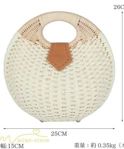 女性用バッグ | トートバッグ レディース 軽い カゴバッグ 2022 おしゃれ かごバッグ 夏 サマーバッグ バッグ 女性 旅行 ストローバッグ 手編み 軽量 大容量