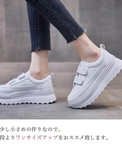 ショートブーツ | 厚底スニーカー韓国風ボリュームソール春夏