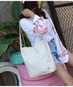 トートバッグ | キャンバスショッピングバッグ 肩掛け ショルダーバッグ カジュアル 通学 バッグ