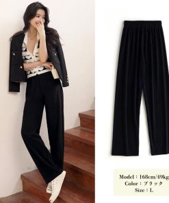 ワイドパンツ | セミハイウエスト 美脚