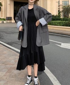 ロングスカート | プリーツ 切り替え 夏