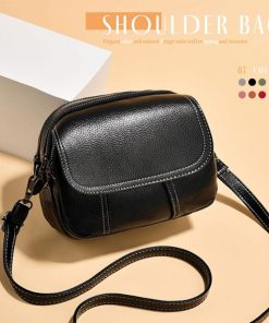 ショルダーバッグ | ポシェット 合皮かばん 斜め掛け 小さめ PUレザー 肩掛けバッグおしゃれ カジュアル ミニ シンプル レディース