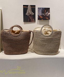 女性用バッグ | レディース バッグ かごバッグ ショルダーバッグ ストローバッグ 編み 小物 シンプル 軽量 大人 軽い 旅行 オシャレ 40代 可愛い 50代 30代