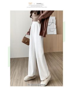 チノ・テーパード・ジョガー・スキニーパン | ワイドパンツ レディース 冬 秋 ニット きれいめ ボトムス ウエストゴム  ゆったり 体型カバー 着痩せ カジュアル 送料無料 10代20代30代40代50代