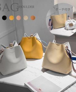 ショルダーバッグ | バケツバッグ レディース バイカラー