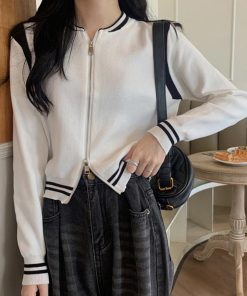 カーディガン | ニットジャケット レディース 韓国 新作