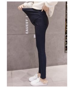 マタニティ | 短納期マタニティデニムパンツ ストレッチパンツ ロングパンツ ボアパンツ 裏起毛 保温 あたっか XXXLまで 妊婦服 調整できる ウエストゴム マタニティウェア