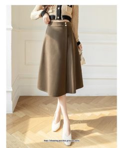 スカート | 秋 冬 レディース ボトムス ロングフレア ミモレ丈Aライン30代 40代 50代 着やせ 上品 秋冬 ラシャ 2022新作 通学 通勤