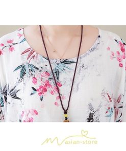 マキシ | 大きいサイズ レディース ワンピース 楽ちん 美人 コットン 着心地いい 夏 ぽっちゃり ゆったり 半袖 お腹 太もも 華奢 着痩せ ポケット 白 丸首 通勤 花柄 美脚