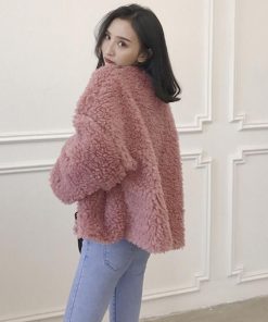 ジャケット・ブルゾン | ボアジャケットレディースふんわりブルゾン