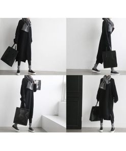 ニットワンピース | 短納期マキシ丈 レディース トップス リブニット ニットワンピ Vネック シャツワンピース 長袖 上品 きれいめ ロング丈 お洒落 通勤