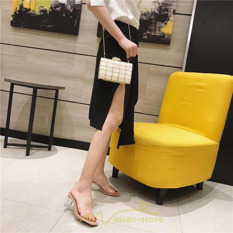 パンプス | ハイヒール ヒール5cm7cm9cm オープントゥ レディース 夏 サンダル 太めヒール お出かけ 歩きやすい 痛くない 美脚靴 海 トレンド カワイイ 滑り止め