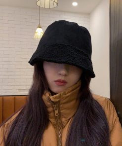 帽子 | バケットハット ボア スエード調 帽子