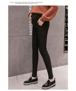 マタニティ | 短納期マタニティデニムパンツ ストレッチパンツ ロングパンツ ボアパンツ 裏起毛 保温 あたっか XXXLまで 妊婦服 調整できる ウエストゴム マタニティウェア