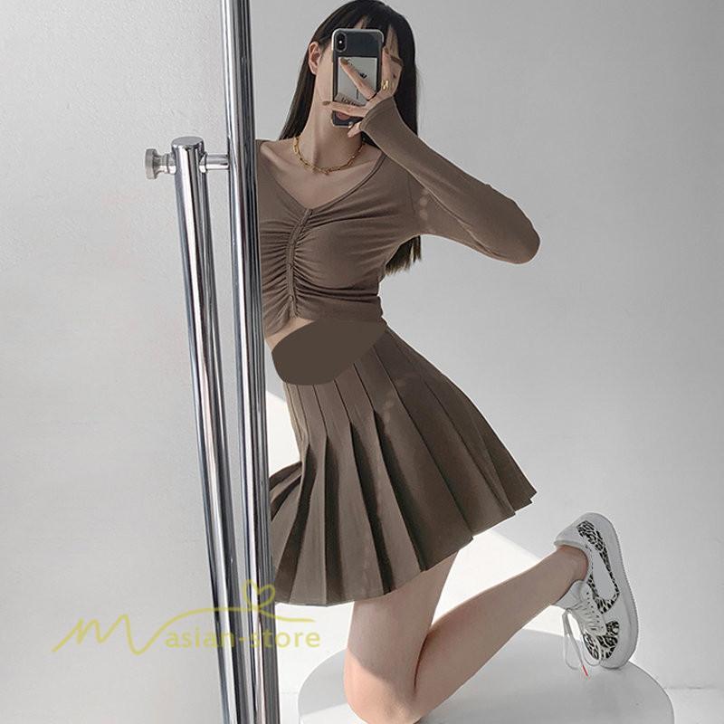 スカート | マタニティレディース ミニ夏 サマー マタニティウェア きれいめ プリーツ可愛い ママ おしゃれ 韓国風 無地 ウエスト調整 上品